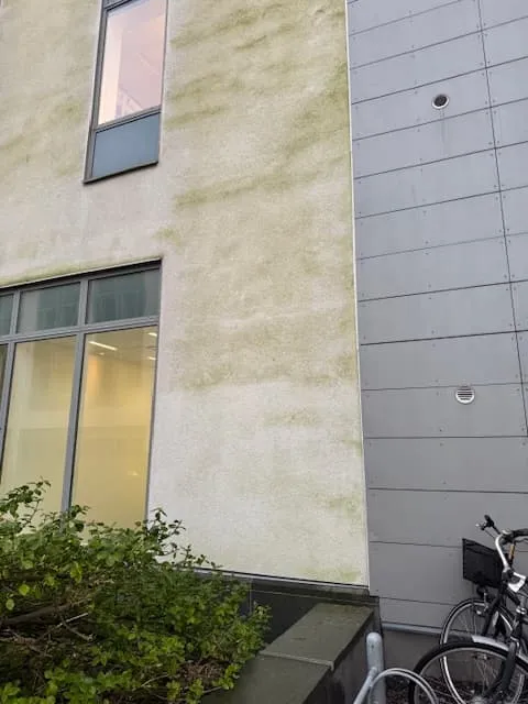 Före fasadtvätt Södra Skåne