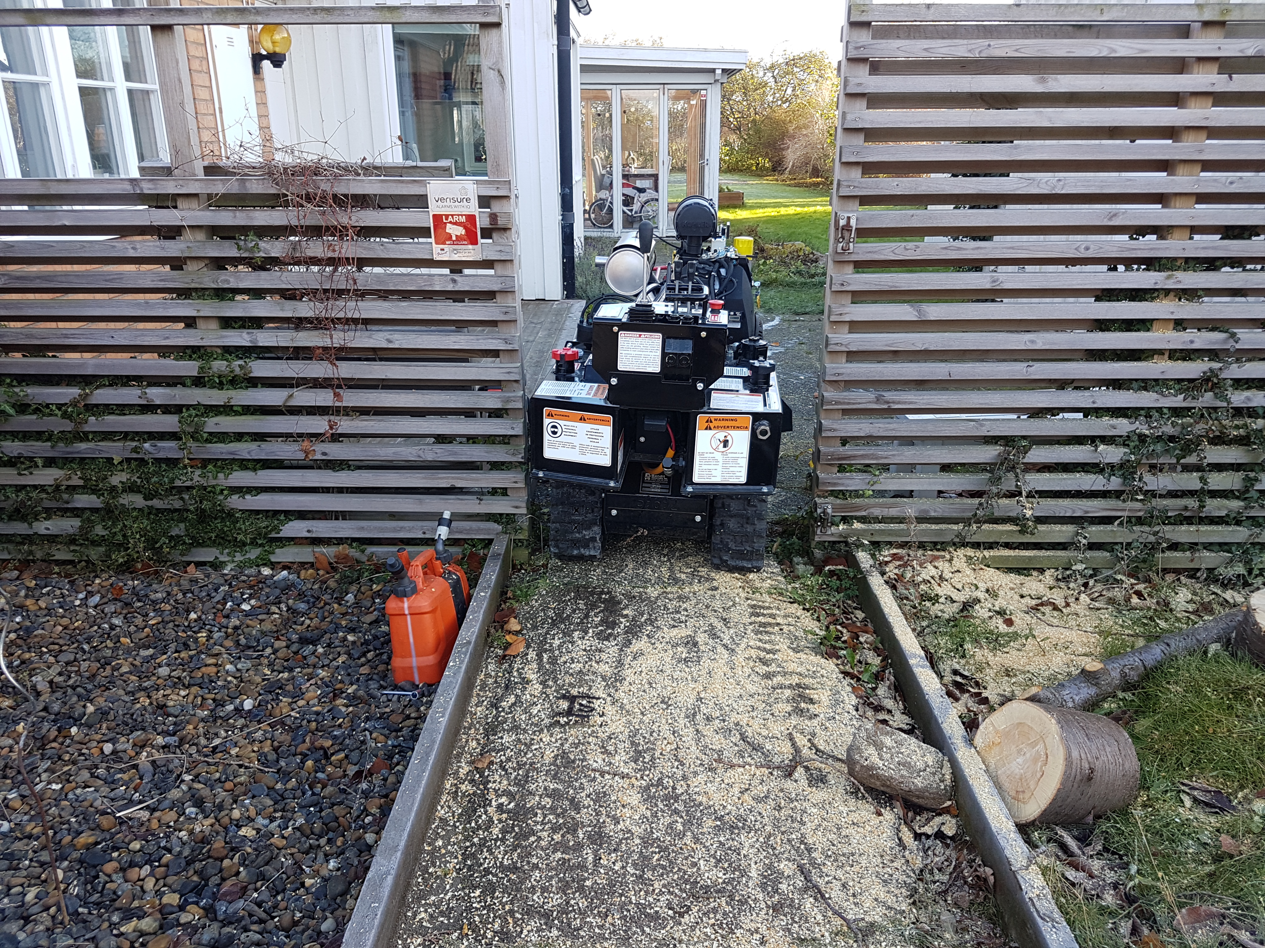 Stubbfräsning i Kristianstad