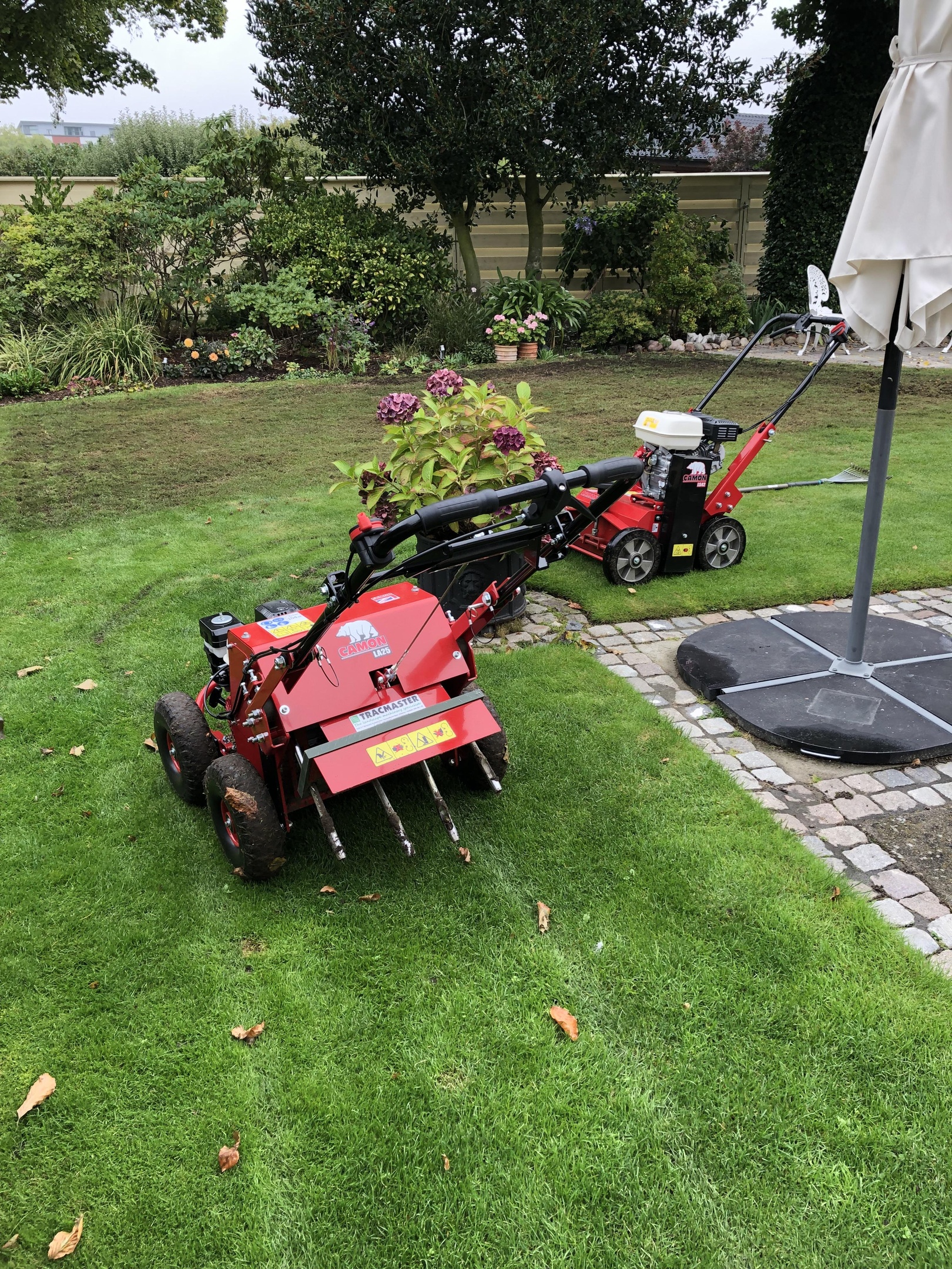 Gräsmatterenovering i Lund, Skåne